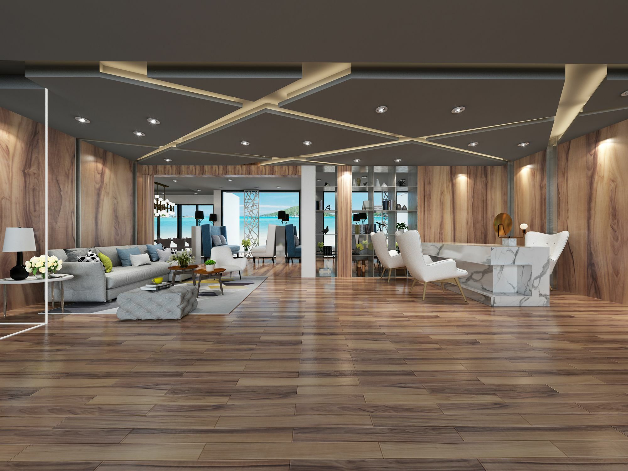 Fraser Place Puteri Harbour Nusajaya  Kültér fotó 3D interior rendering